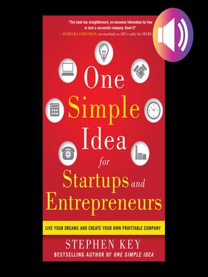cover image of One Simple Idea for Startups and Entrepreneurs